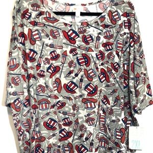 LuLaRoe Irma Tunic NWT 2XL
